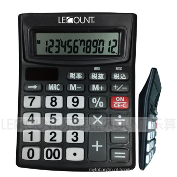 Calculadora de área de 12 dígitos Dual Desktop com função de desligamento automático (LC240BK)